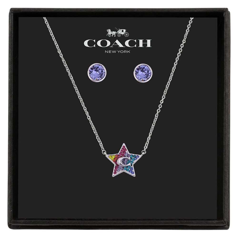 COACH	 Star Swarovski Crystals Jewelry Set